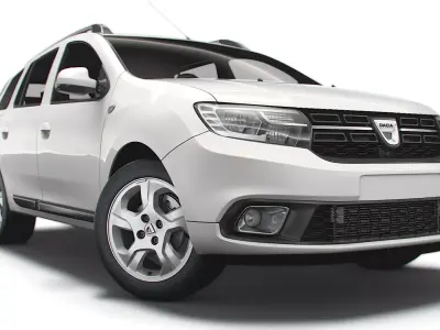 Dacia Logan MCV 2019 3D model
