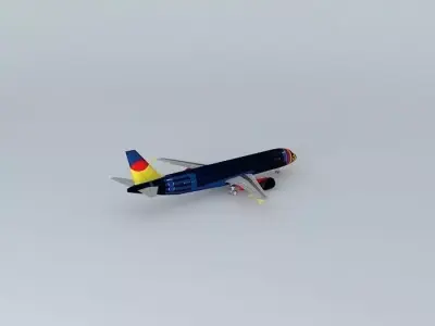 Royal Airways Airbus A321-207 Free 3D model