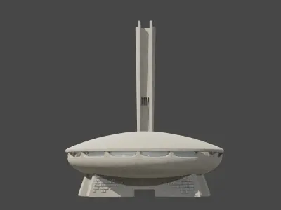 Buzludzha Monument 3D model