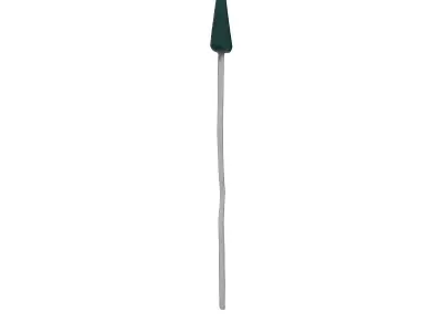 Realistic Rusty Metal Spear 3D Model Low-poly 3D model