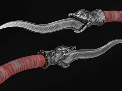 Artifact  Sward Low-poly 3D model