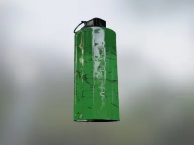 Mutated Smoke Grenade Pack Free low-poly 3D model