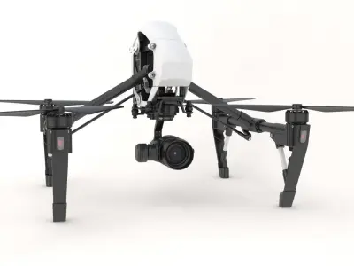 E3D - DJI Inspire 1 PRO 3D model
