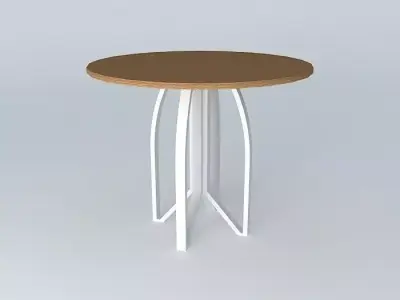 Small dinner table Free 3D model