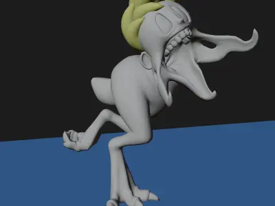 OneyPlays The Manganomicon - Christopher Hart Manga Monsters 3D model