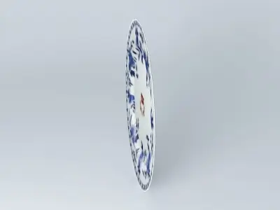 TITANIC 2nd Class Dinner Plate Relic Free 3D model