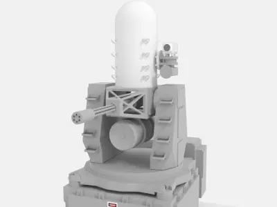 phalanx ciws 3D model