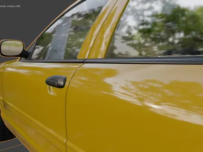 1998 Ford Crown Victoria 3D Model Free 3D model