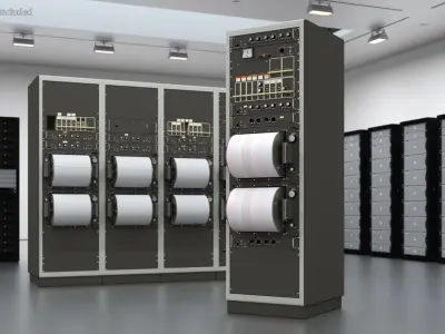Seismograph Machine 3D model