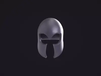 Metal Helmet 3D model buy