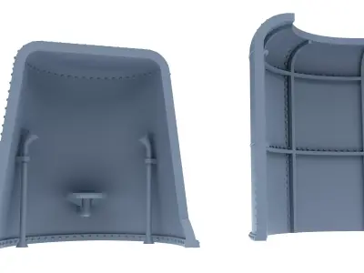 Anti blast covers 3D print model