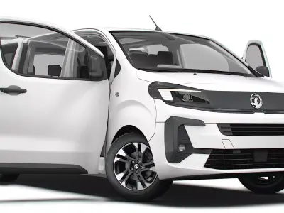 Vauxhall Zafira Life E L3 BusinessVIP HQInterior 2025 3D model