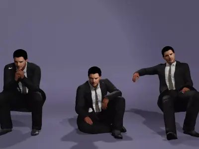 Next-Gen Realistic Batman Bruce Wayne Christian Bale Edition 3D model