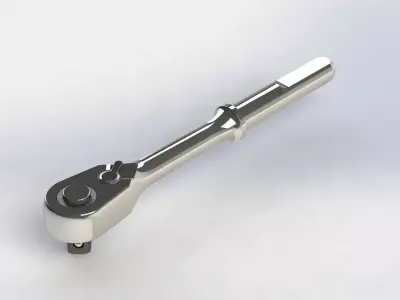 Torquimetro Catraca Ratchet Torque Meter 3D model