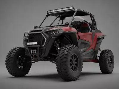 Off Road UTV Side by Side Utility Vehicle 3D model