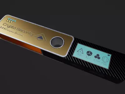 CRYPTO SECURITY 3D model