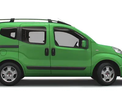 Fiat Qubo 2017 3D model