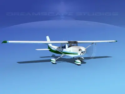 Cessna 152 Commuter V02 3D model