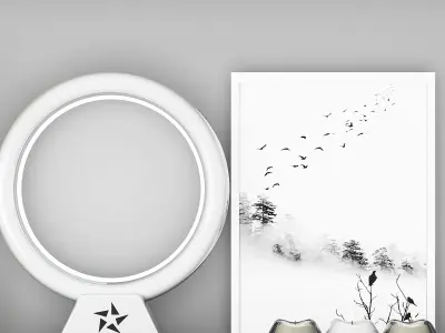 Decorative set 4 3D model