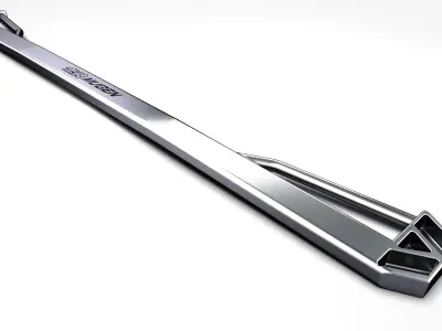 Mugen Civic Aftermarket parts Bundle set 3D model