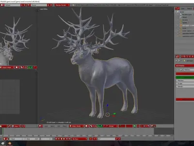 infected monsters 3D model