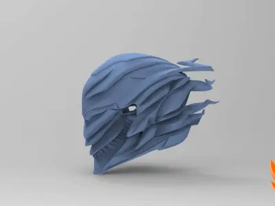 Savitar Helmet 3D model