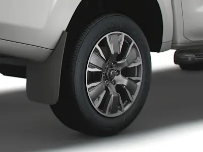 Nissan Navara 2020 wheel 3D model