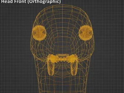 Deinonychus Raptor Mk I for VRChat Low-poly 3D model