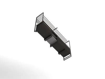Outdoor kitchen Free 3D model