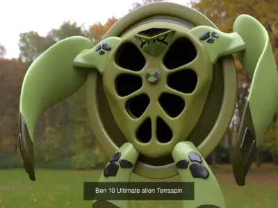 Ben 10 alien force  3D Model Pack