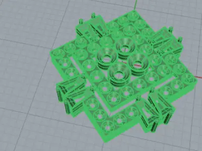 Pendente lego block Free 3D model