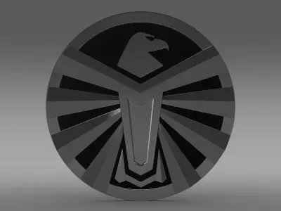 Dennis logo 3D model