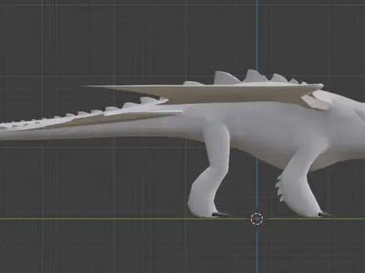 Light Fury 3d model 3D model