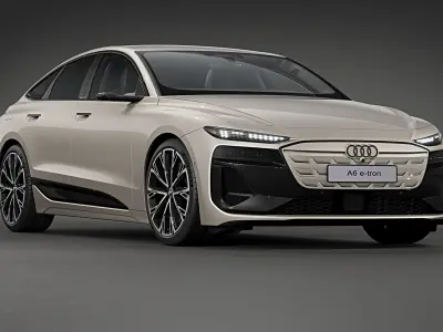 2025 Audi A6 Sportback e-tron 3D model purchase