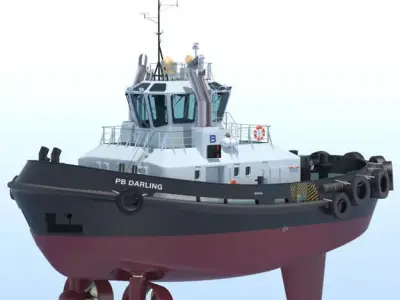 ATD Tug PB DARLING 3D model
