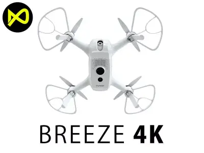 Yuneec Breeze 4K Drone 3D model