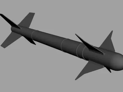 Aircraft Weapons Models Only 3D model