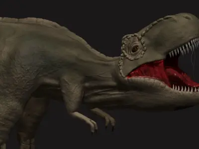 Dinosaur 3D model high poly Free 3D model