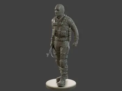 CzechSlovak Police Tactical Unit CPTU2 008 3D print model