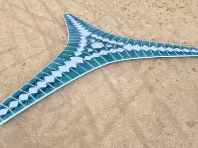 Kuwait International Airport Project 3D model