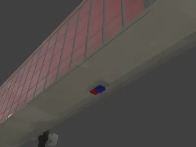 Fan Heater 2 Low-poly 3D model