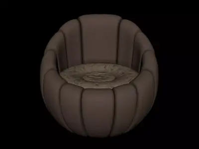 Modern Fabric Lounge Sofa High Quality Interior Furniture Free low-poly 3D model