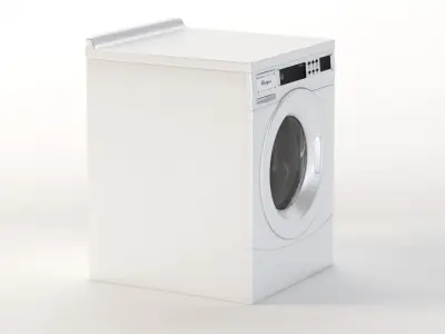 Whirlpool Commercial High Efficiency Energy Star Qualified Front 3D model