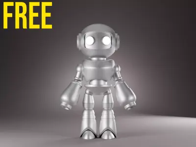 Cute Robo Free 3D Model Free 3D model
