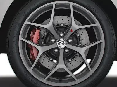 Vauxhall VXR8 GTS R W1 Sedan 2022 wheel 3D model