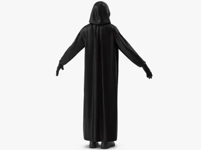 Hooded Costume 13 3D model