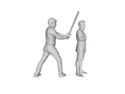 Printle MoDualls LifeDuo Homme 001 PS 3D print model