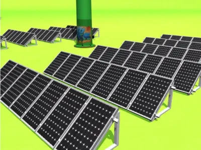 Green Energy 3D model