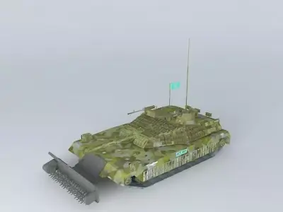 Mini Tank for the airborne troops Free 3D model