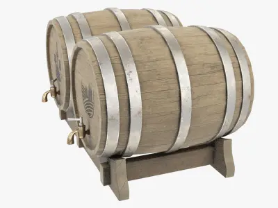 Bar Barrel V1 3D model
